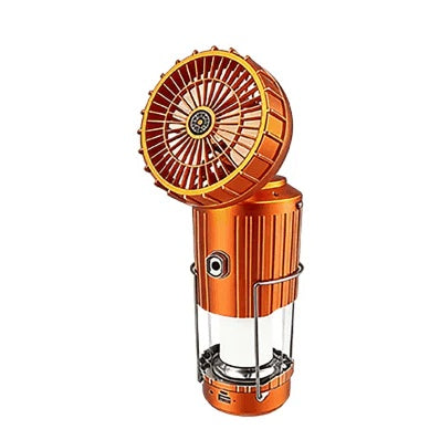 Lanterne solare ventilata 5-in-1, lanterna da campeggio portatile a LED con ventilatore💡