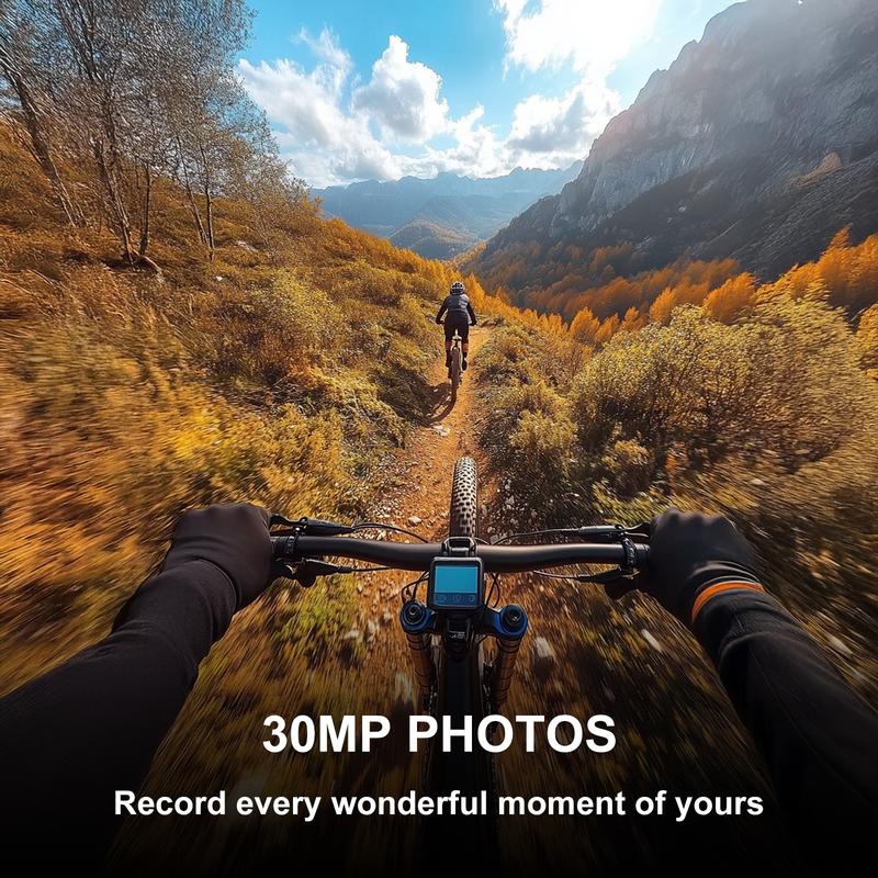 NUISK Tiny Thumb Camera: 128 GB, video POV 4K, supporto magnetico