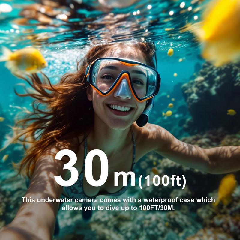NUISK Tiny Thumb Camera: 128 GB, video POV 4K, supporto magnetico