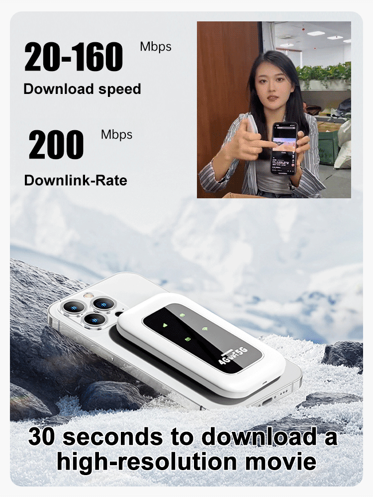 ✨ULTIMO GIORNO DI SALDI 🛜Wifi portatile per tutte le reti-Accendi e usa, gratis per sempre
