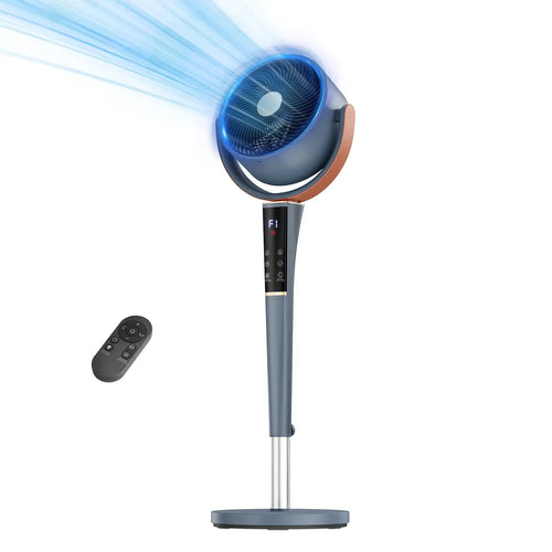 120° Oscillating Standing  Bedroom Fan