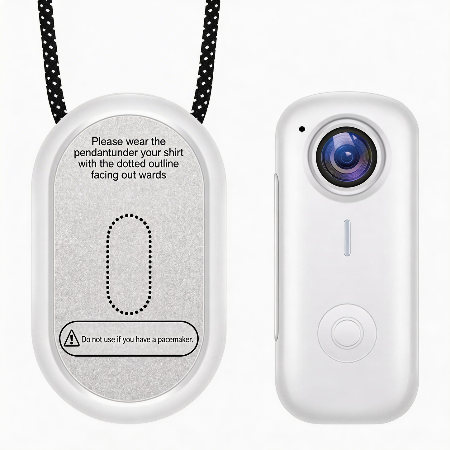 NUISK Tiny Thumb Camera: 128 GB, video POV 4K, supporto magnetico