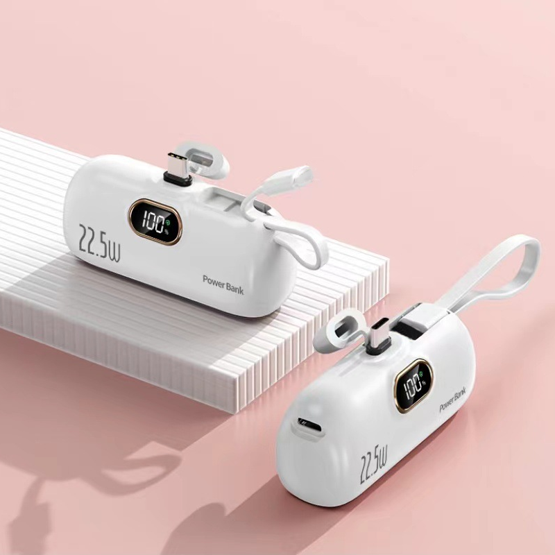 🏆Offerta Lampo⚡50K+ VENDUTI! Quasi Esaurito🔋 5000mAh Mini Power Bank Portatile per Telefono